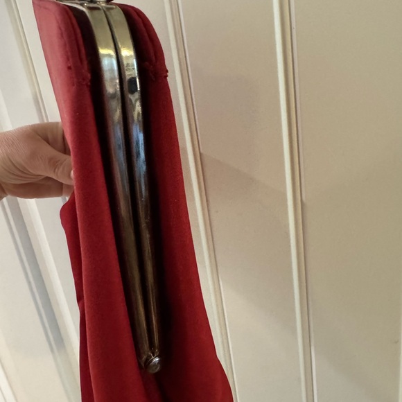 Vintage Esprit Deep Red Shoulder Bag - Picture 6 of 9